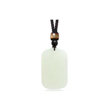 MARY WINDSOR Hetian Jade Pendants Pale Greenish White Jade Unisex
