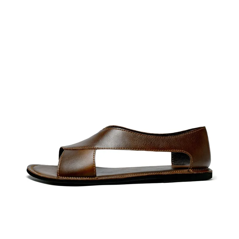 Yalu Beach Sandals Men Black/Brown-5