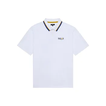 Malbon Golf Polo Shirt Men's White