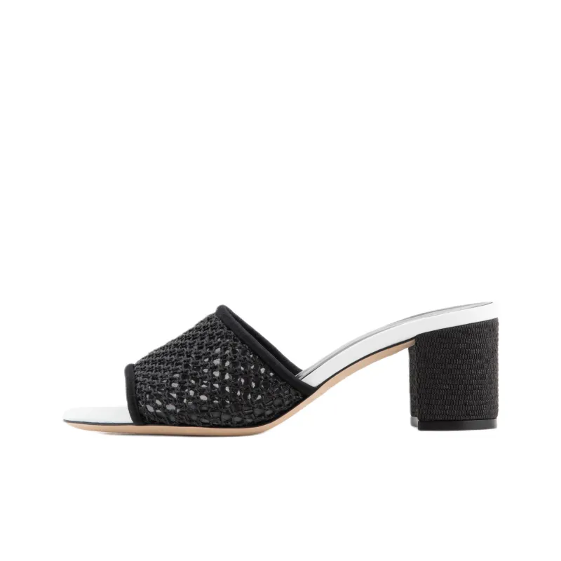 AMANI Slide Slippers 5.5cm Women's Black-0