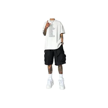 FA2LO Casual Shorts Unisex Black