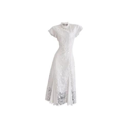 Manekniv Short Sleeved Dress Women's