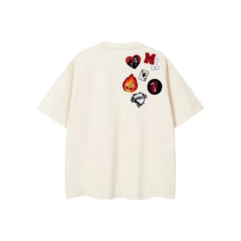 FAIRWHALE Short Sleeved T Shirts Unisex-10