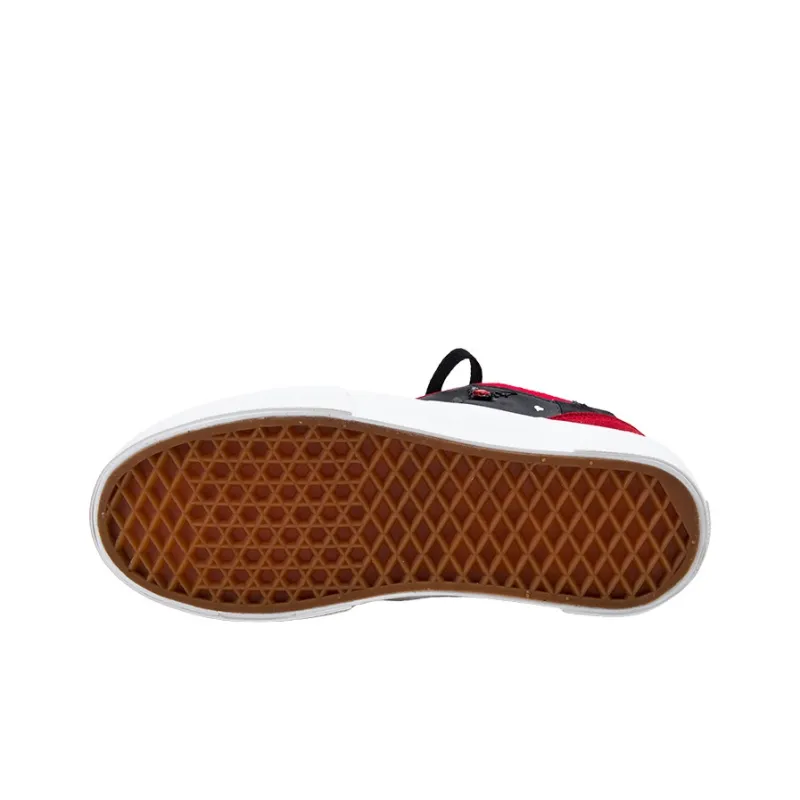 BOOM GUY POW Explosion Energy 100% Slip Resistant, Abrasion Resistant, Lightweight Low Top Skateboard Shoes Women's Red-6