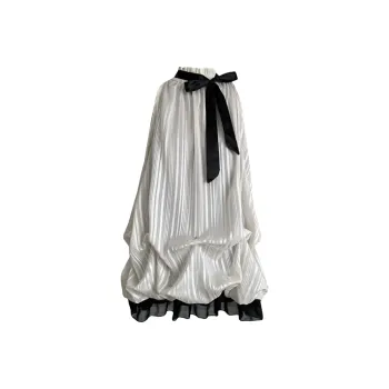 AFGGD Sleeveless Dresses Women's White