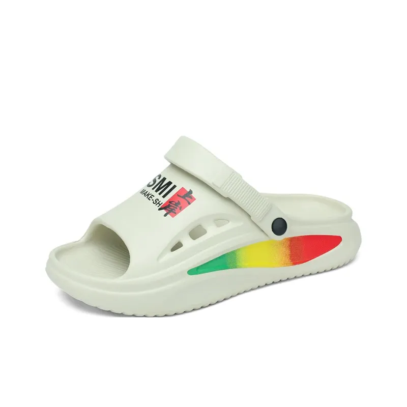 Colorful Creations EVA Quiet, Slip Resistant, Quick Dry Slide Slippers Men's-9