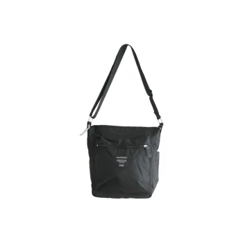 Marimekko Nylon Shoulder Bag, Crossbody Bag Regular Women's Black