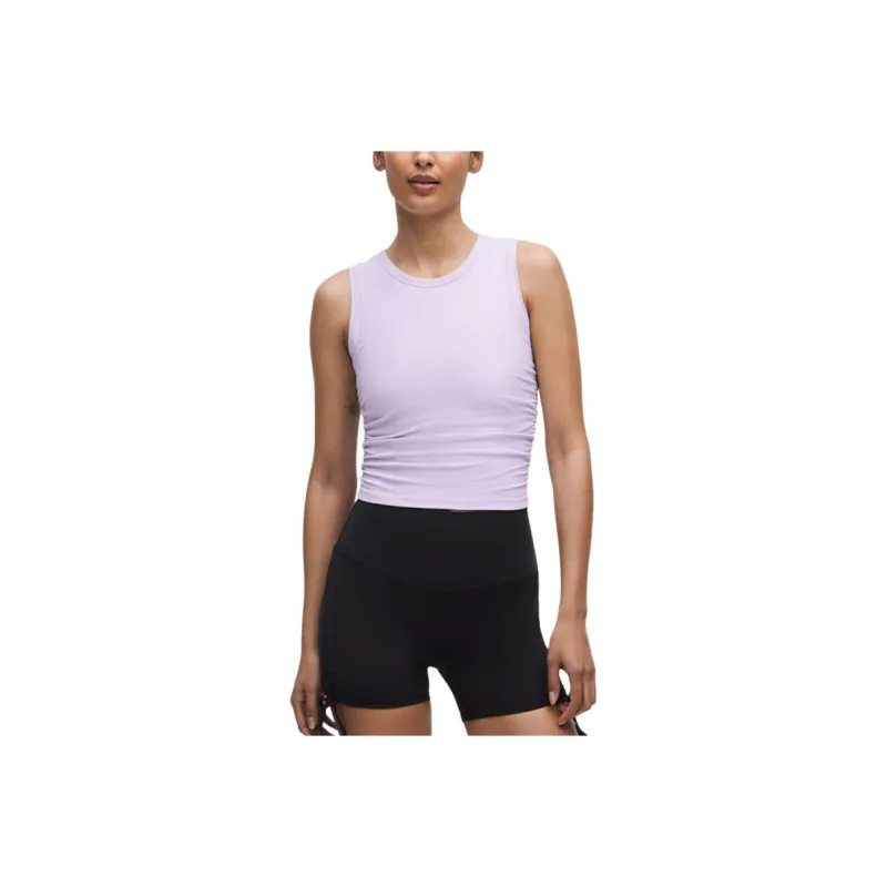 Lululemon Nulu™All It Takes Yoga Tank Top Women's Lavender Cream Purple-0