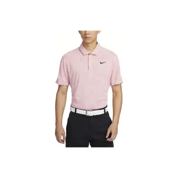 Nike Dri Fit Polo Shirts Men Oxford Pink