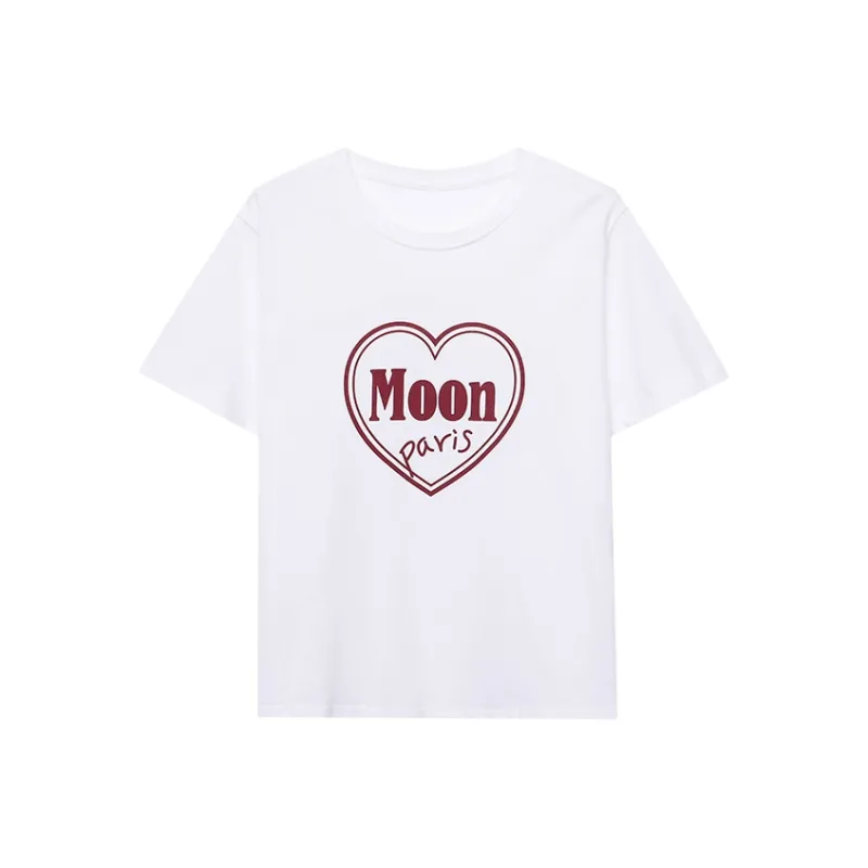 CHARM PICK T Shirts Women's White-0