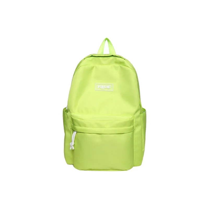 Vack Nylon Backpack Unisex White/Black/Green/Blue/Pink-8