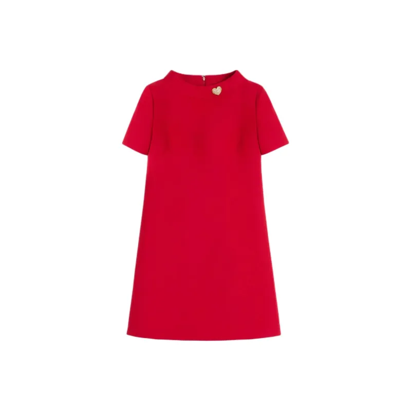 Valentino Crepe Mini Dress-0