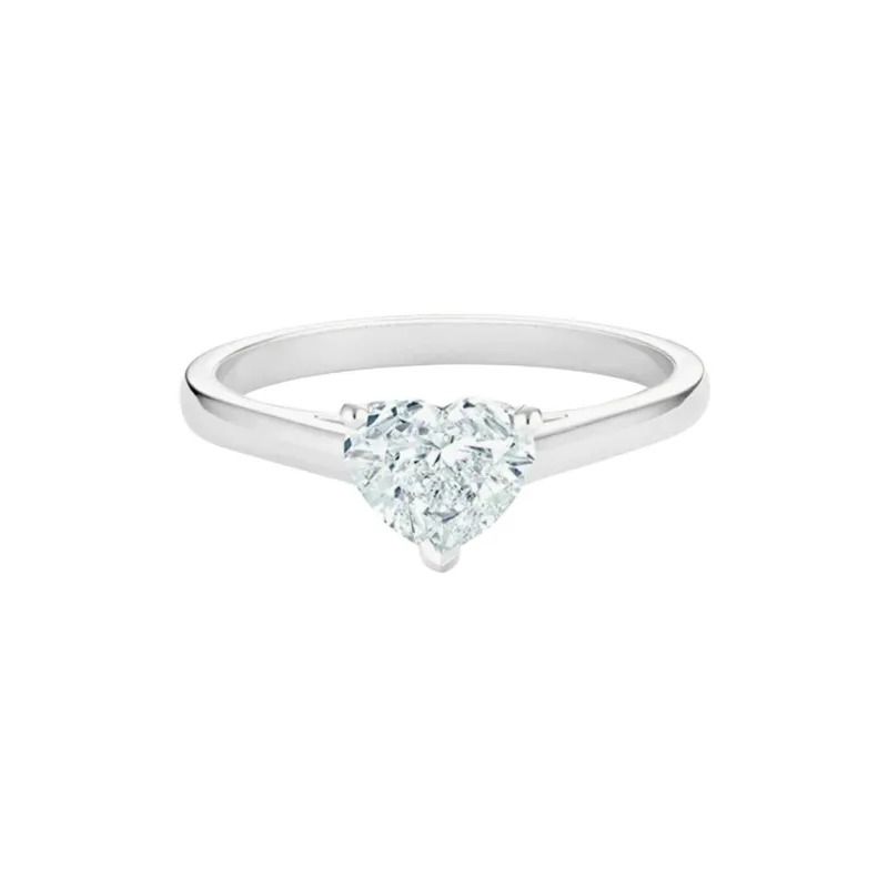 De Beers Platinum Rings Unisex Silver-0