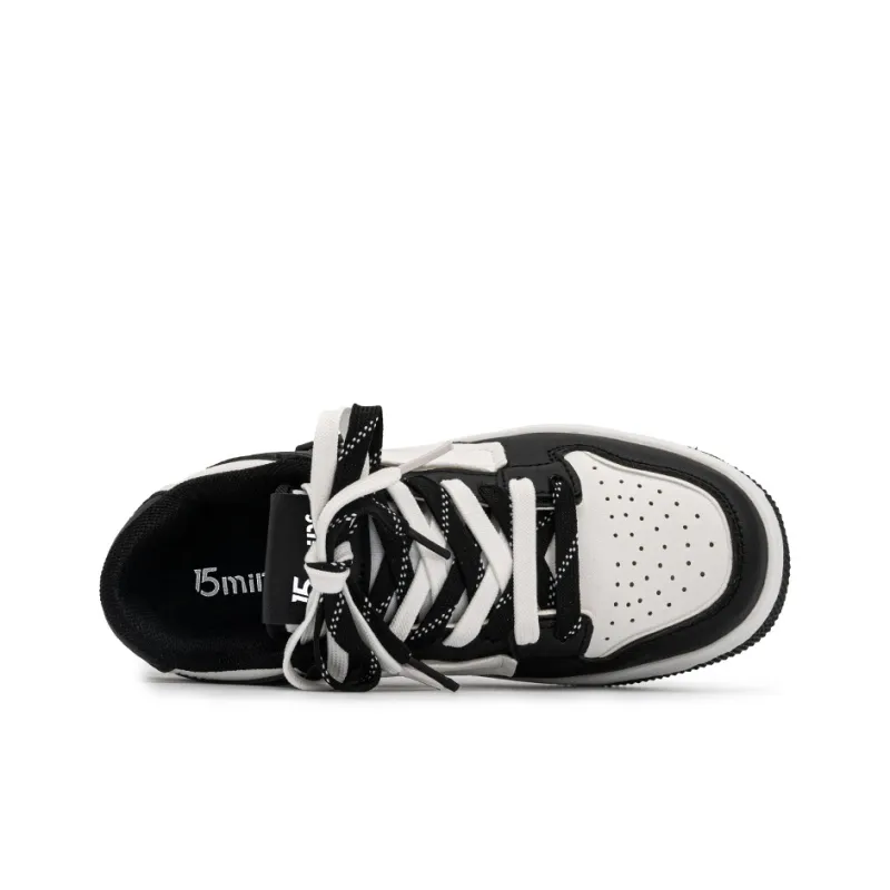 15 MINS Shock Absorbers With Slip Resistant Features Low Top Skateboard Shoes Unisex-3