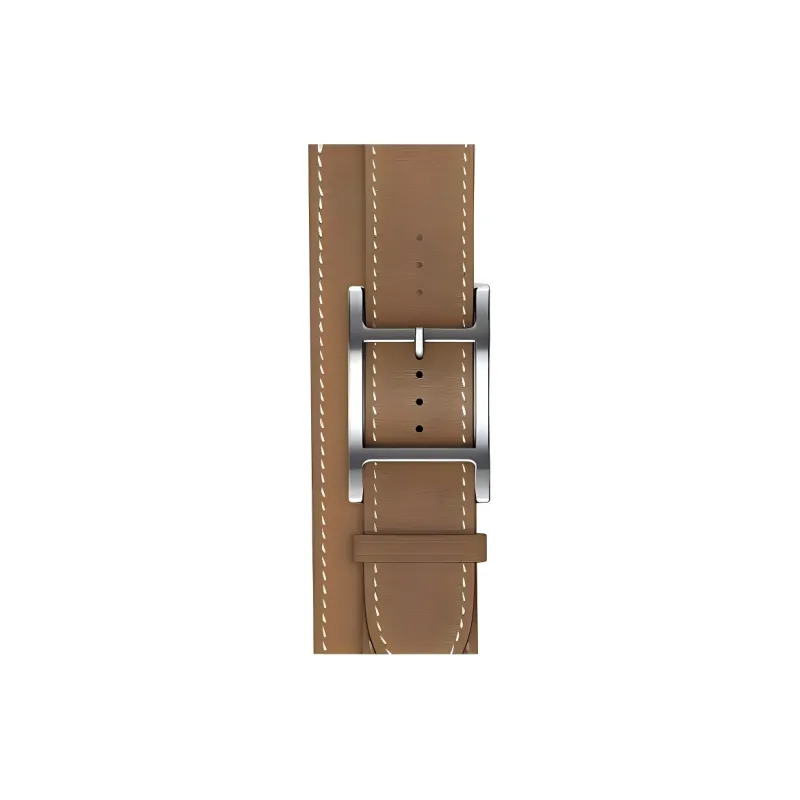 HERMES Apple Compatibility Watch Band 46mm Cowhide Leather Material-0