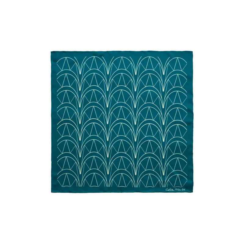 LOST PATTERN Mulberry Silk Scarves Unisex-6