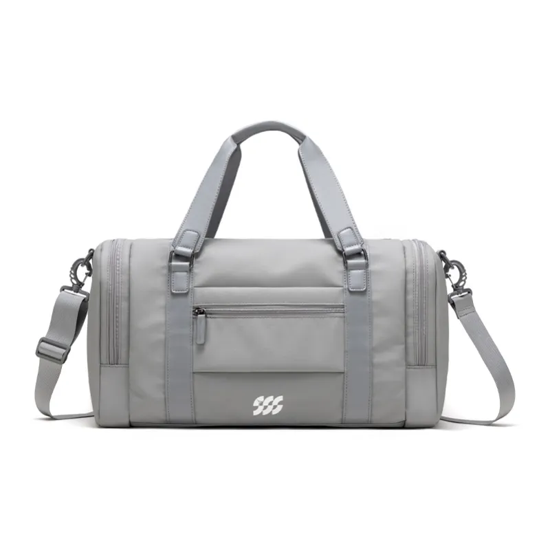 HLA Three Body Collaboration Polyester With PU Travel Bag 30L Unisex Black/Gray-1