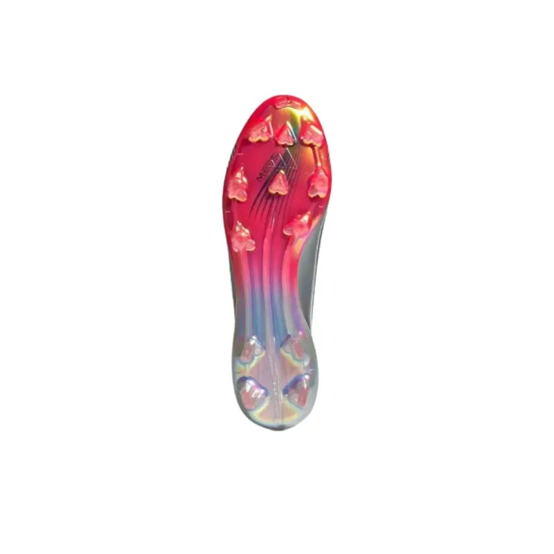 Adidas F50 Series Anti Slip Wear Resistant Soccer Shoes Unisex White Red-4