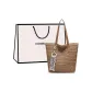 Khaki+Shopping Bag
