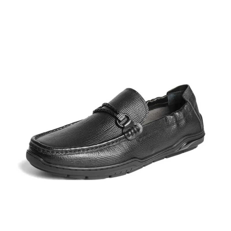BELLE Loafers Men Black-1