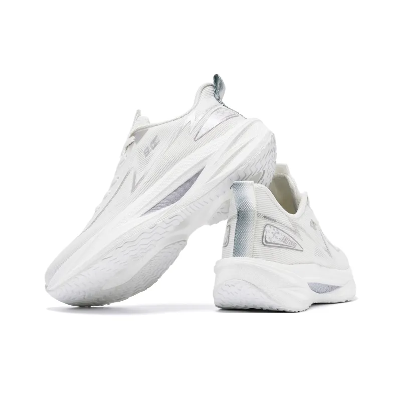 Jianjie Running Shoes Unisex Low Top White/Green/Black/Cyan-8