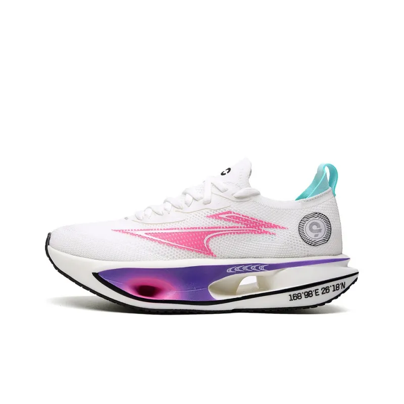 VIDORY ANGEL Slip Resistant, Breathable, Height Increasing Low Top Training Racing Running Shoes Unisex Standard White-0
