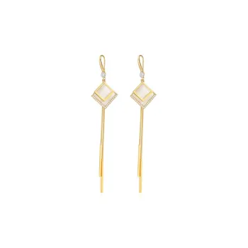 QIMEILA Copper Alloy Earrings Women's