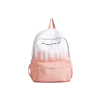 Vack Nylon Fabric Backpack Unisex Pink/Green/Light Blue/Dark Blue