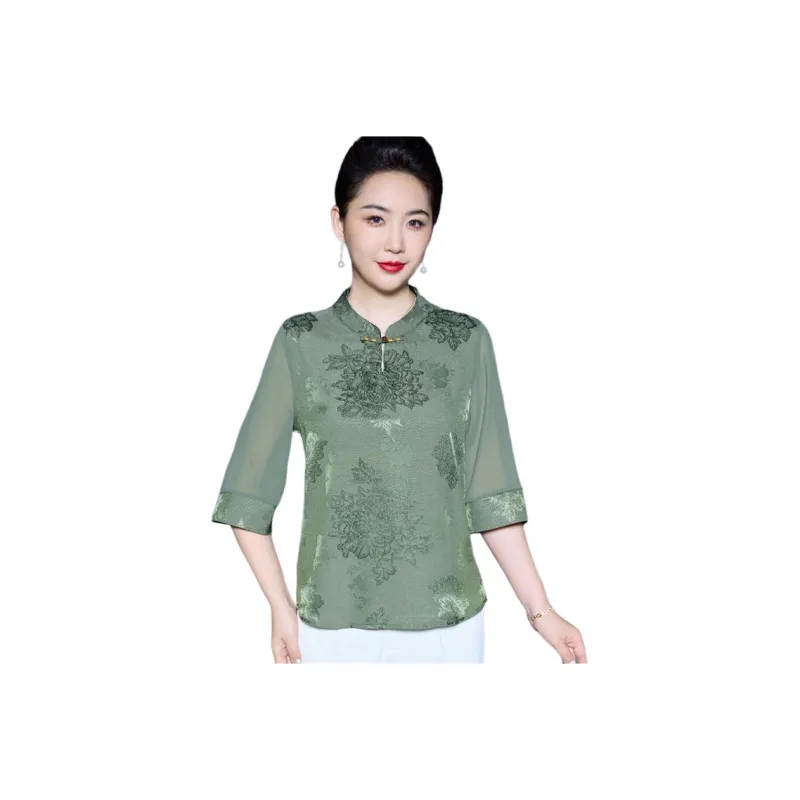 PIERRE CARDIN Chiffon Shirt Women's-5