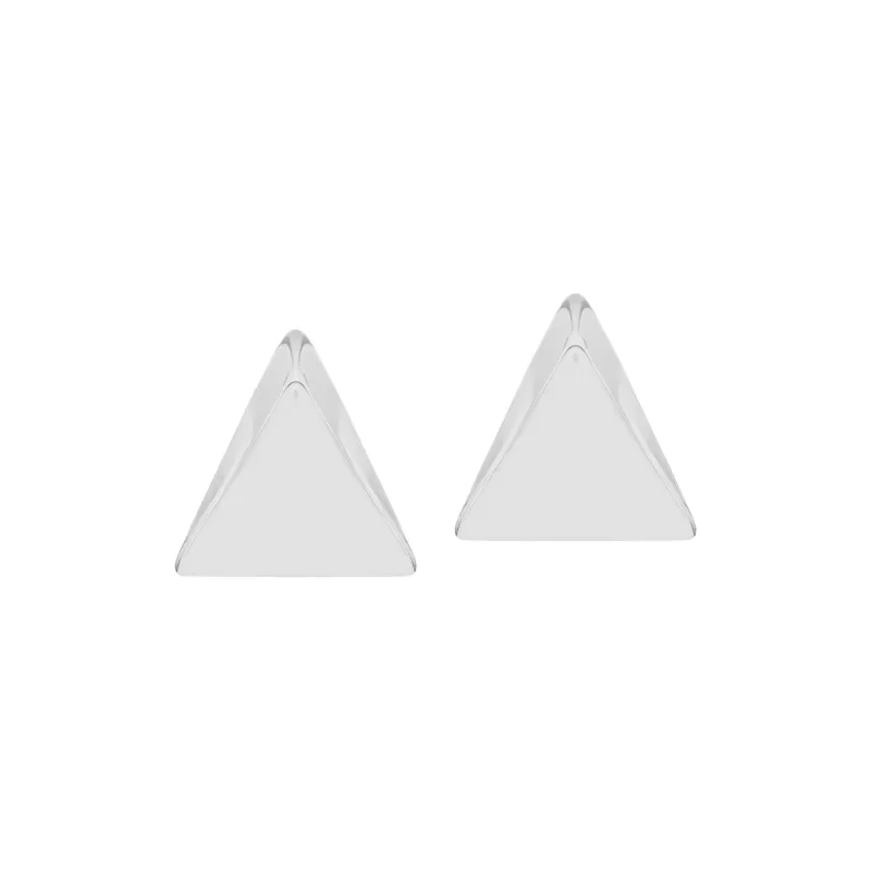 FEDERICA TOSI Platinum, Platinum Plated Bronze Earrings Unisex Silver-0