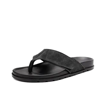 Voguhomme Rubber Sole Slip Resistant Flip Flops Men's