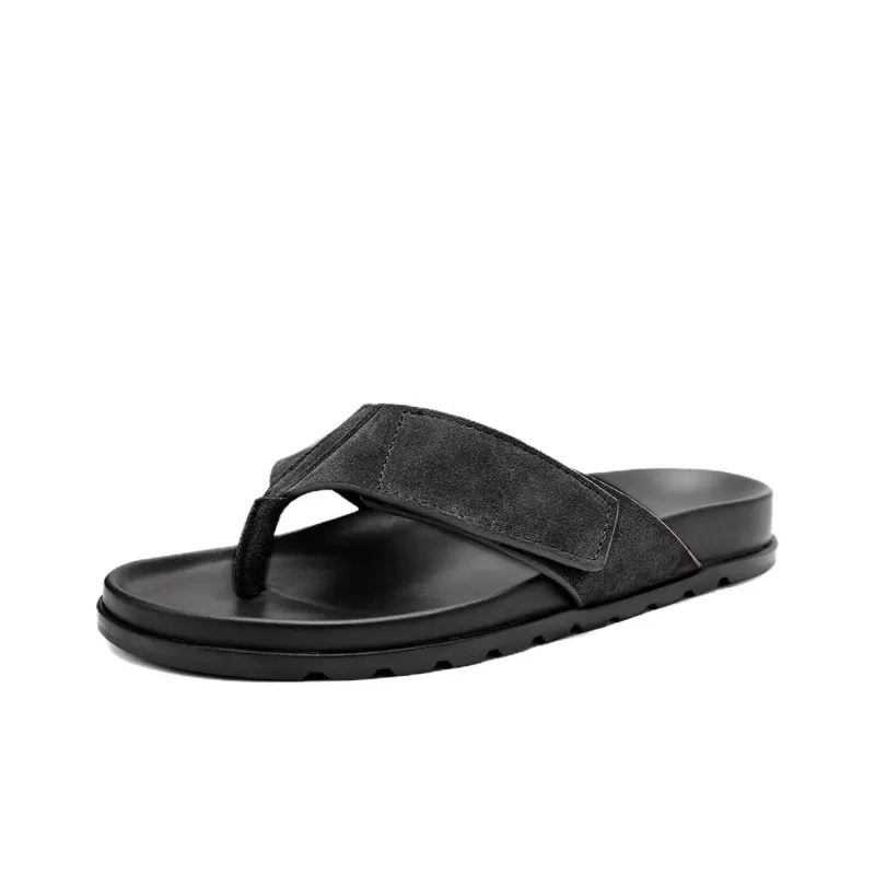 Voguhomme Rubber Sole Slip Resistant Flip Flops Men's-0