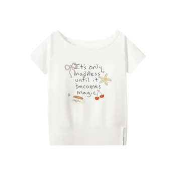 YGPRW T Shirts Women's White