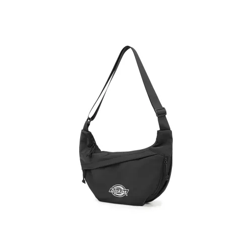 Dickies Polyester Cylinder Toast Bag Pillow Bag Shoulder Bag Commute Crossbody Bag Regular Unisex Black/Red