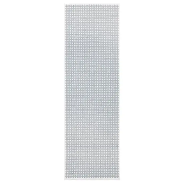 KENZO Cotton Knit Scarves Unisex Light Gray-0