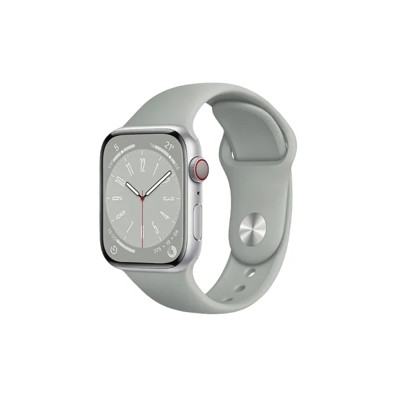 KUWU STREET Apple Compatibility Watch Band 237mm Silicone Material-16
