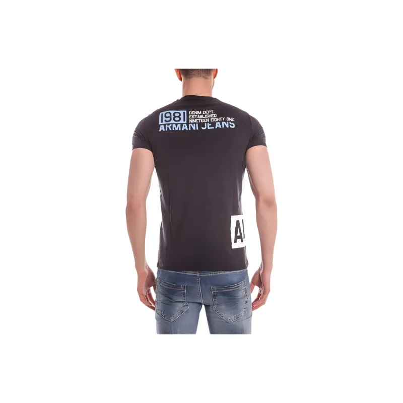 ARMANI JEANS T Shirt Men's Brown-1