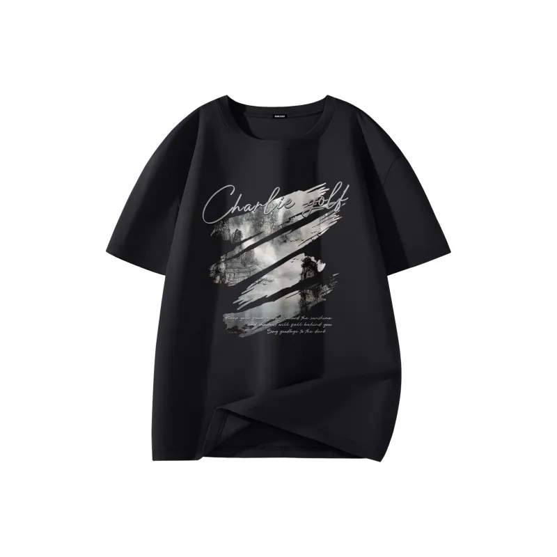 CHARLIE GOLF T Shirts Unisex-5