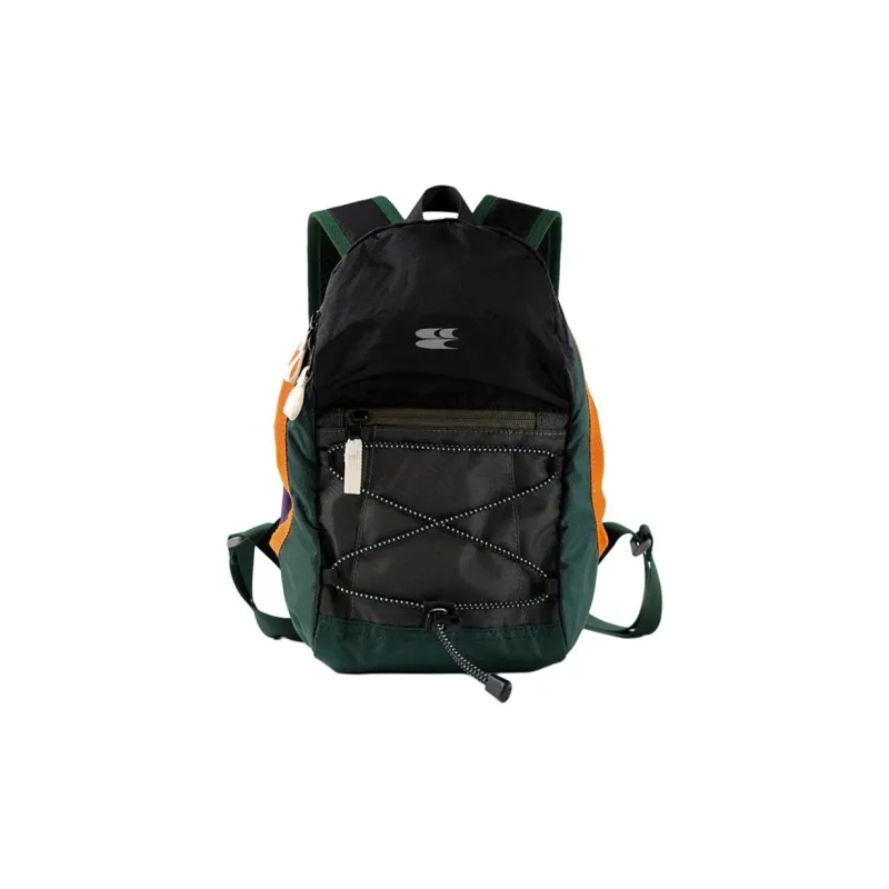 Crying Center Fabric Backpack Medium Size Unisex Multicolor-4