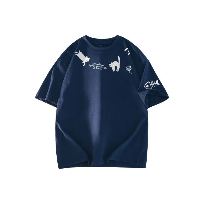 FONDLOOK T Shirts Unisex-14