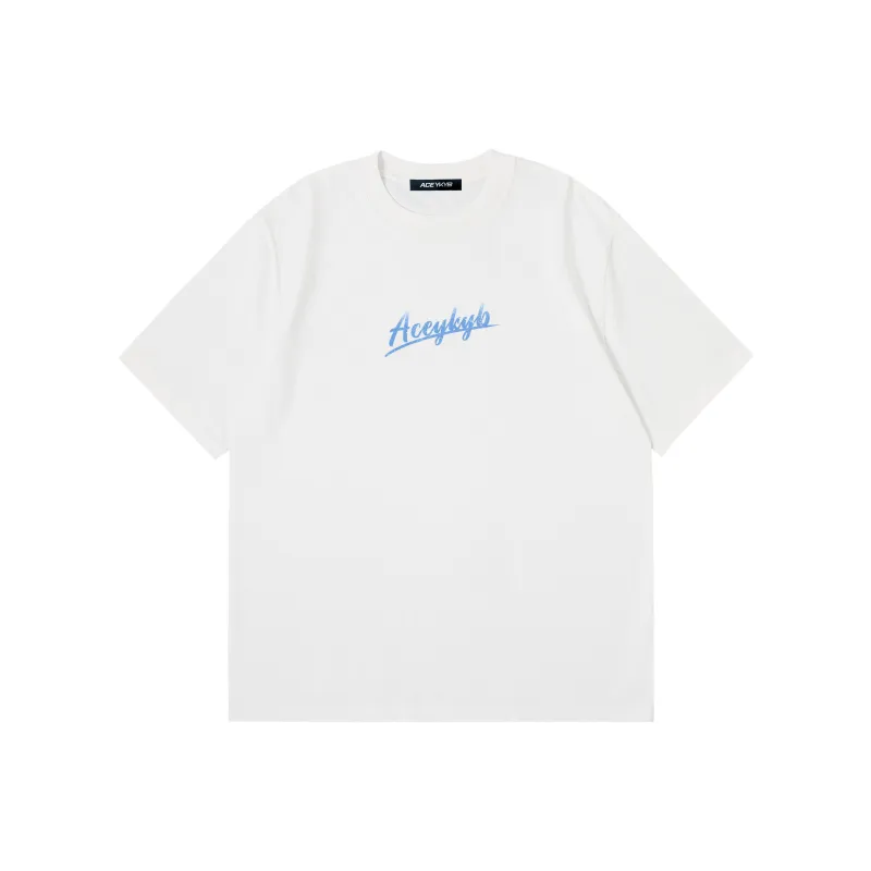 YK&YB T Shirts Unisex White-1