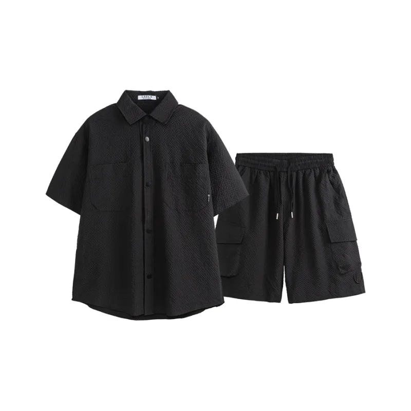 Essential For Summer. Fashion Shirt Matching Set Unisex-9