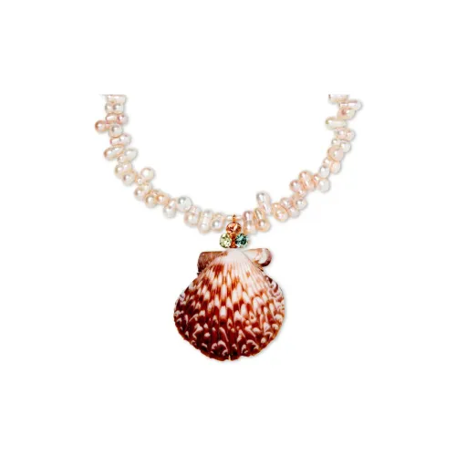 Jennifer Behr Glass Necklaces Women's Light Pink