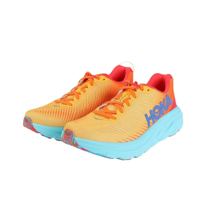 HOKA ONE ONE Rincon 3 Anti Slip Wear Resistant Low Top Casual Running Shoes Men's Orange-2