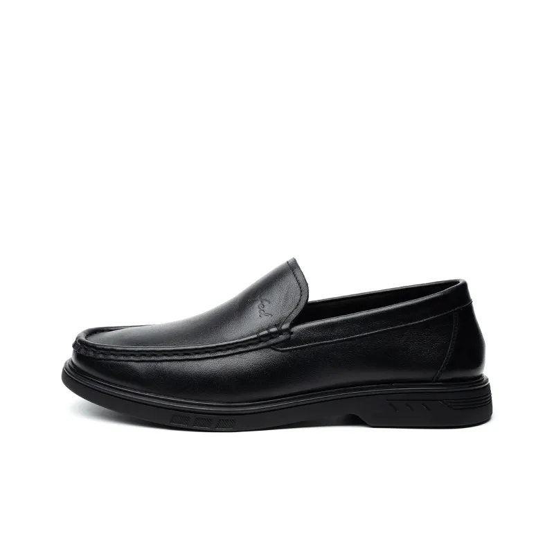 FED Men's Casual Shoes Men Low Top Black-0