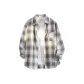 Gray Blue Plaid