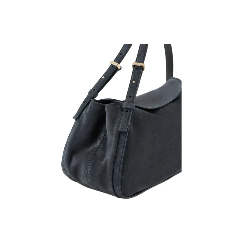 AMANI Calfskin Handbag Women's Black-4