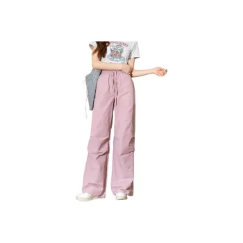 Tonlion Cargo Pants Women's Pink Purple