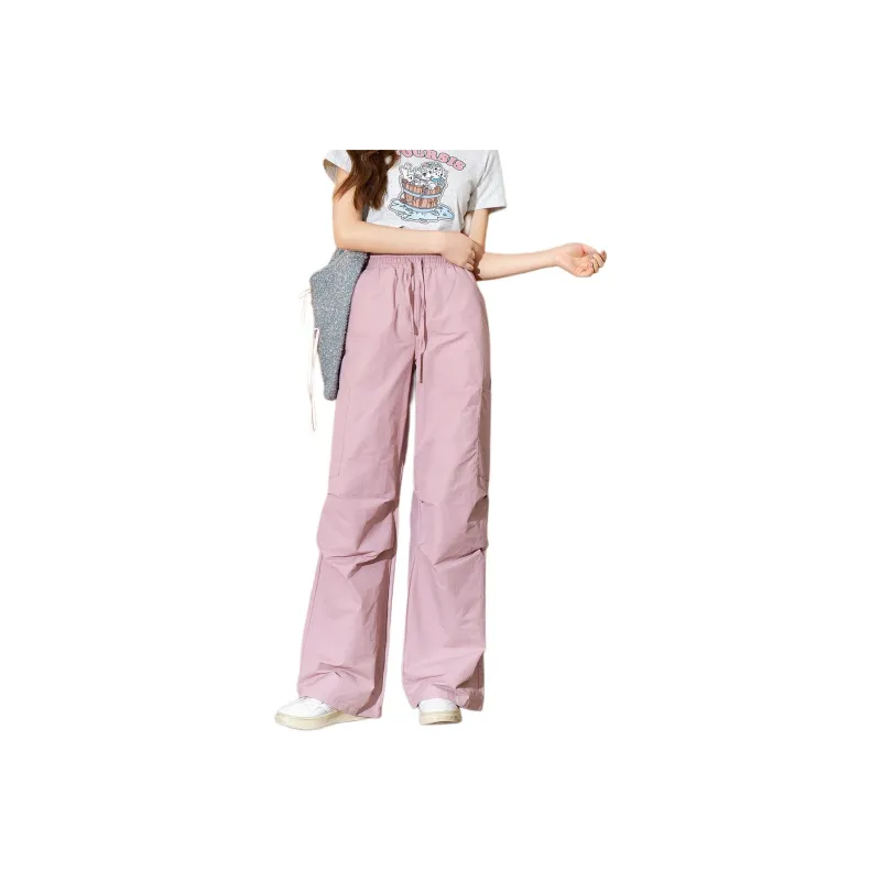 Tonlion Cargo Pants Women's Pink Purple-0