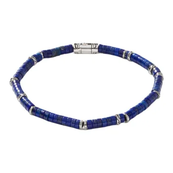JOHN HARDY 925 Sterling Silver Bracelets Unisex Blue